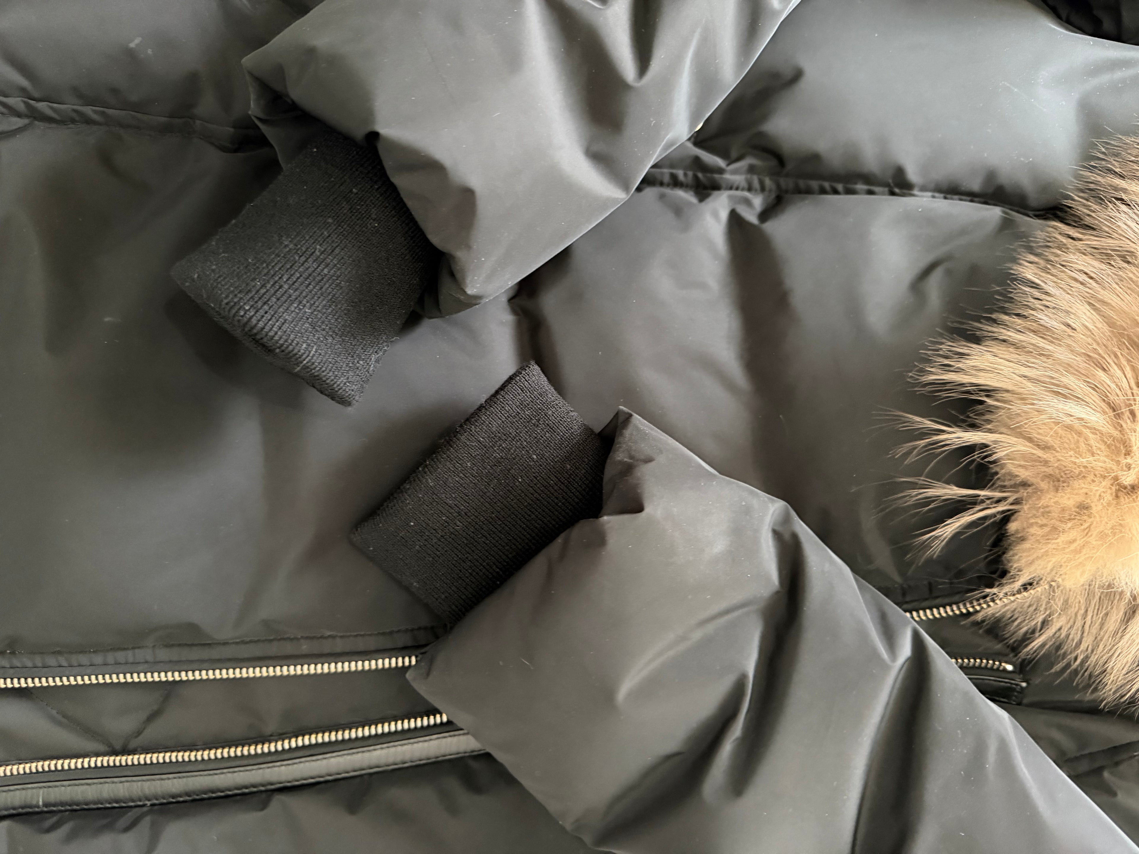 Mackage Long Coat with fur hood