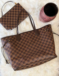 LOUIS VUITTON NEFERFUL DAMIER EBENE MM TOTE