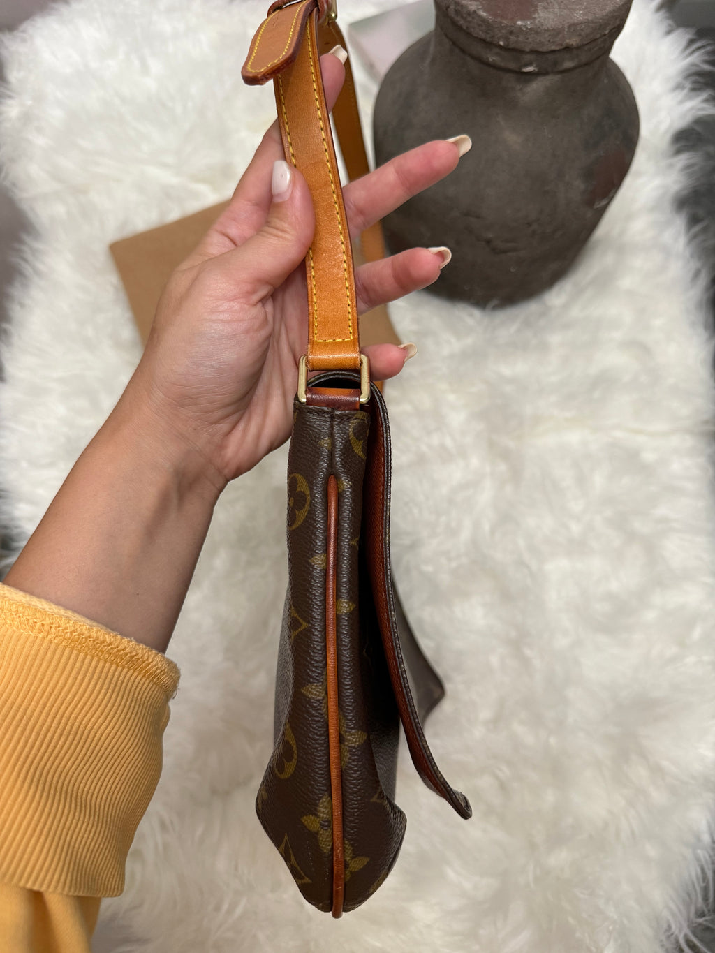 Louis Vuitton Monogram Musette Tango bag