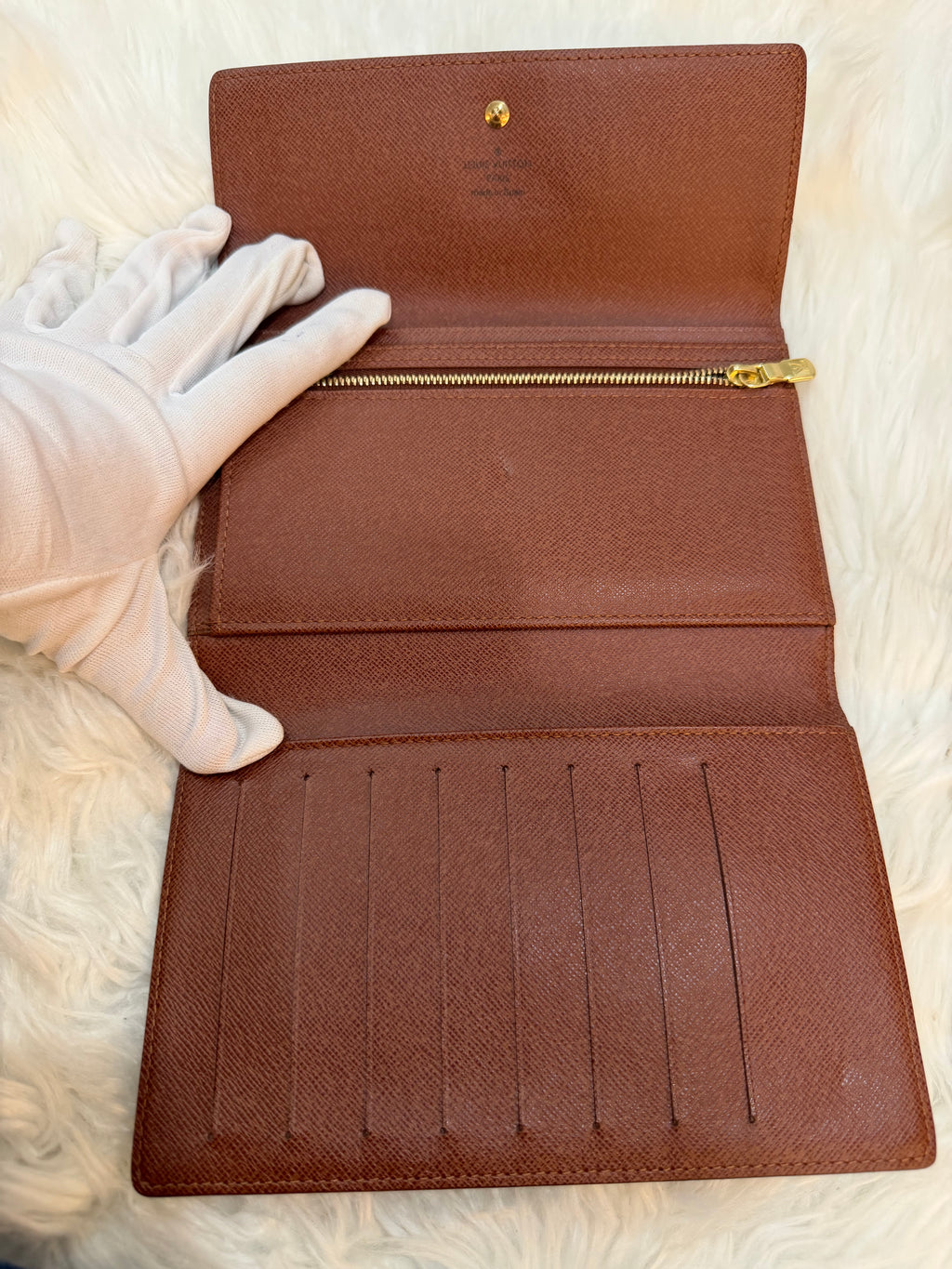 LOUIS VUITTON VINTAGE TRIFOLD WALLET