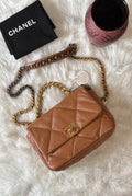 CHANEL 19 QUILTED LAMBSKIN BAG