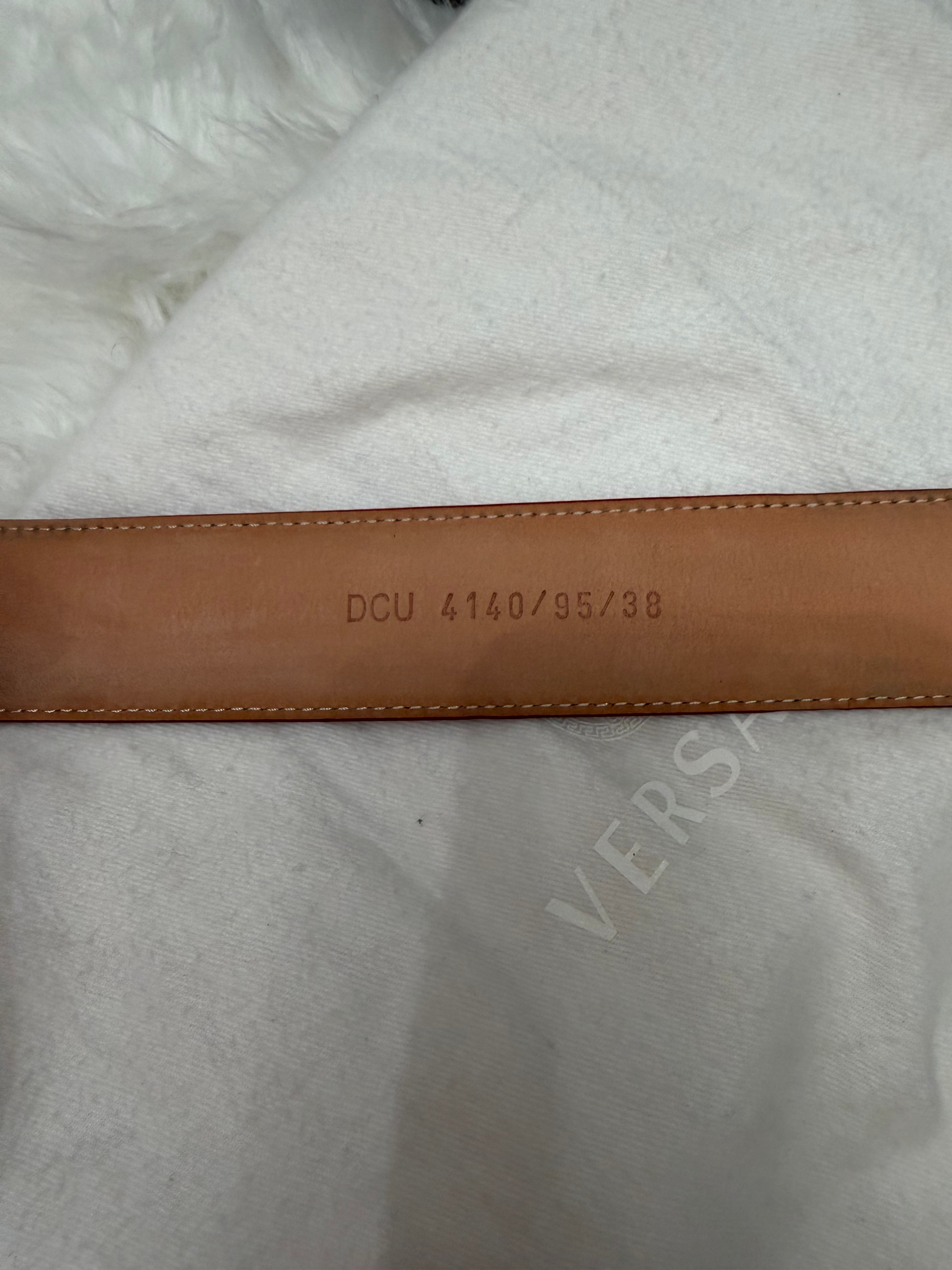 Versace Medusa Head Belt