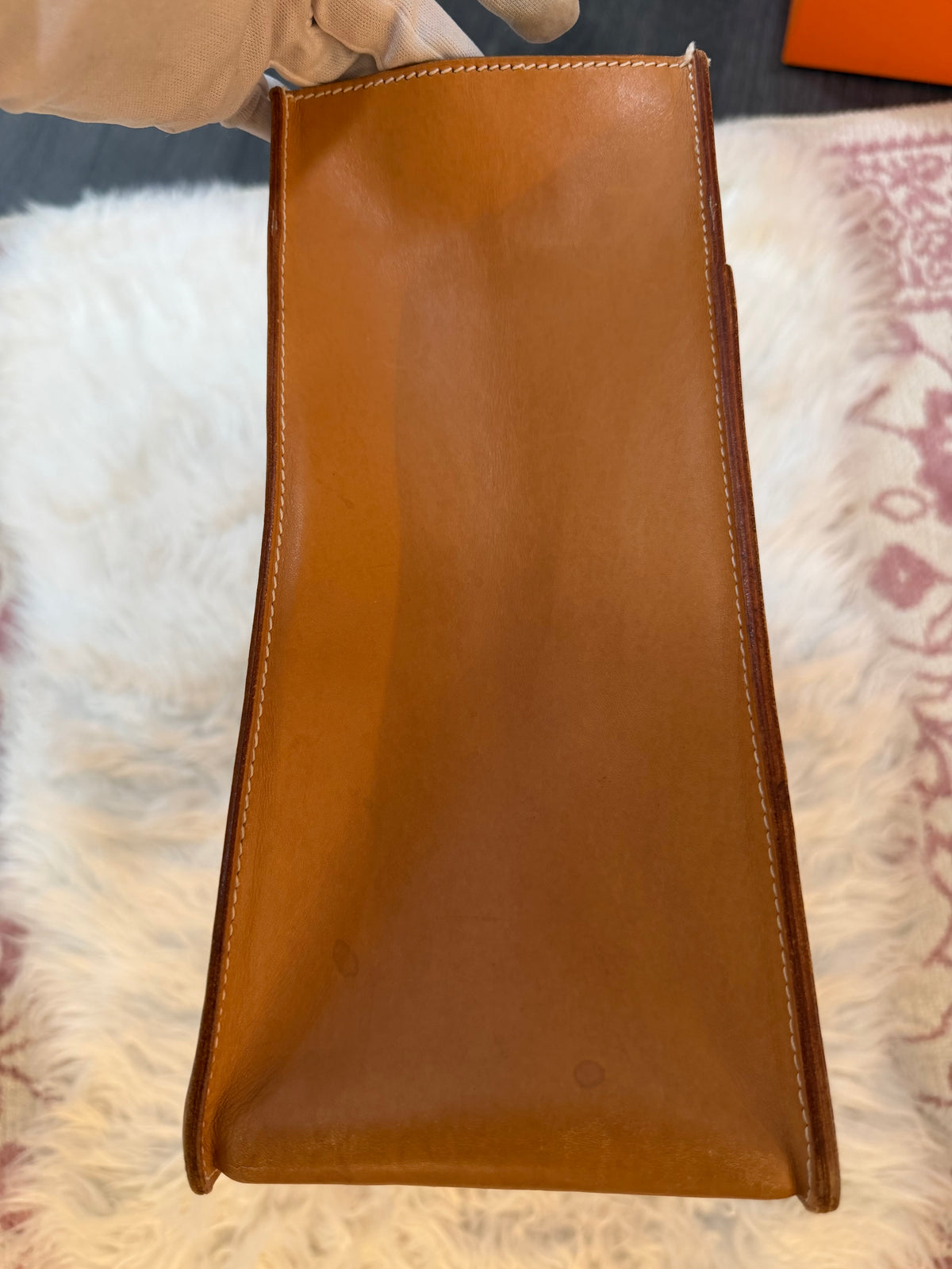 HERMES WHITEBUS GM TOTE