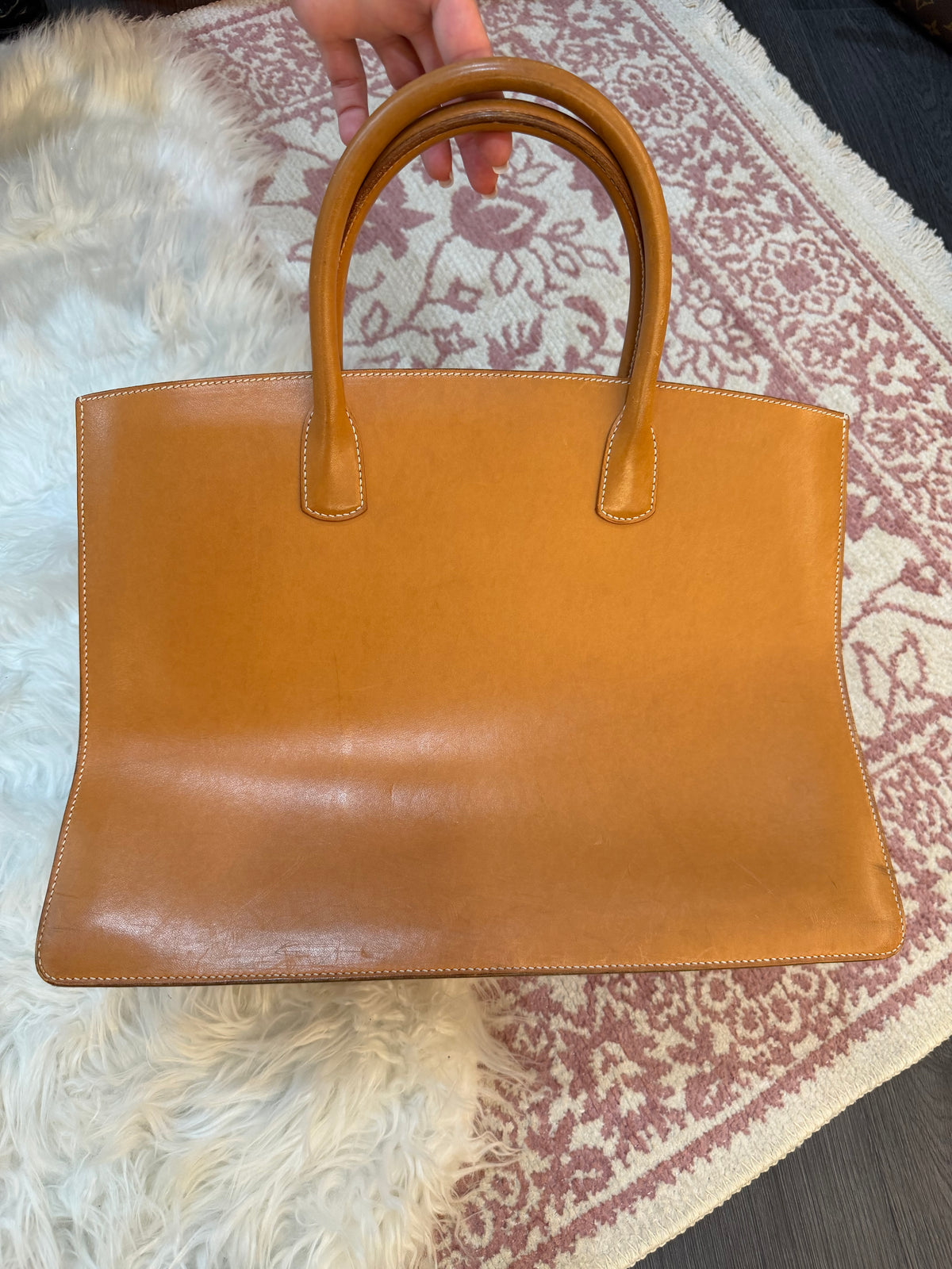 HERMES WHITEBUS GM TOTE
