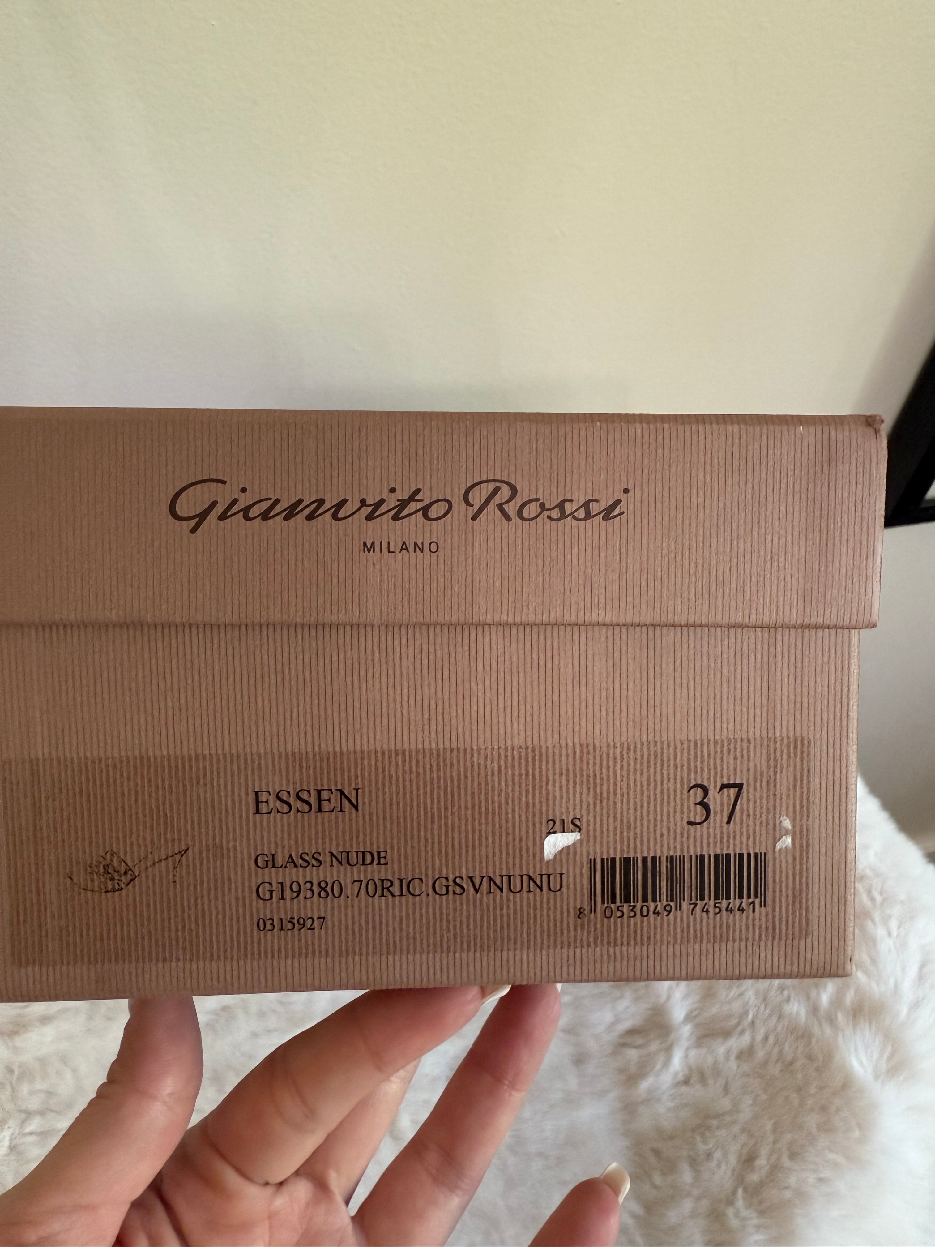 GIANVITO ROSSI BUCKLE SLIP-ON SANDALS