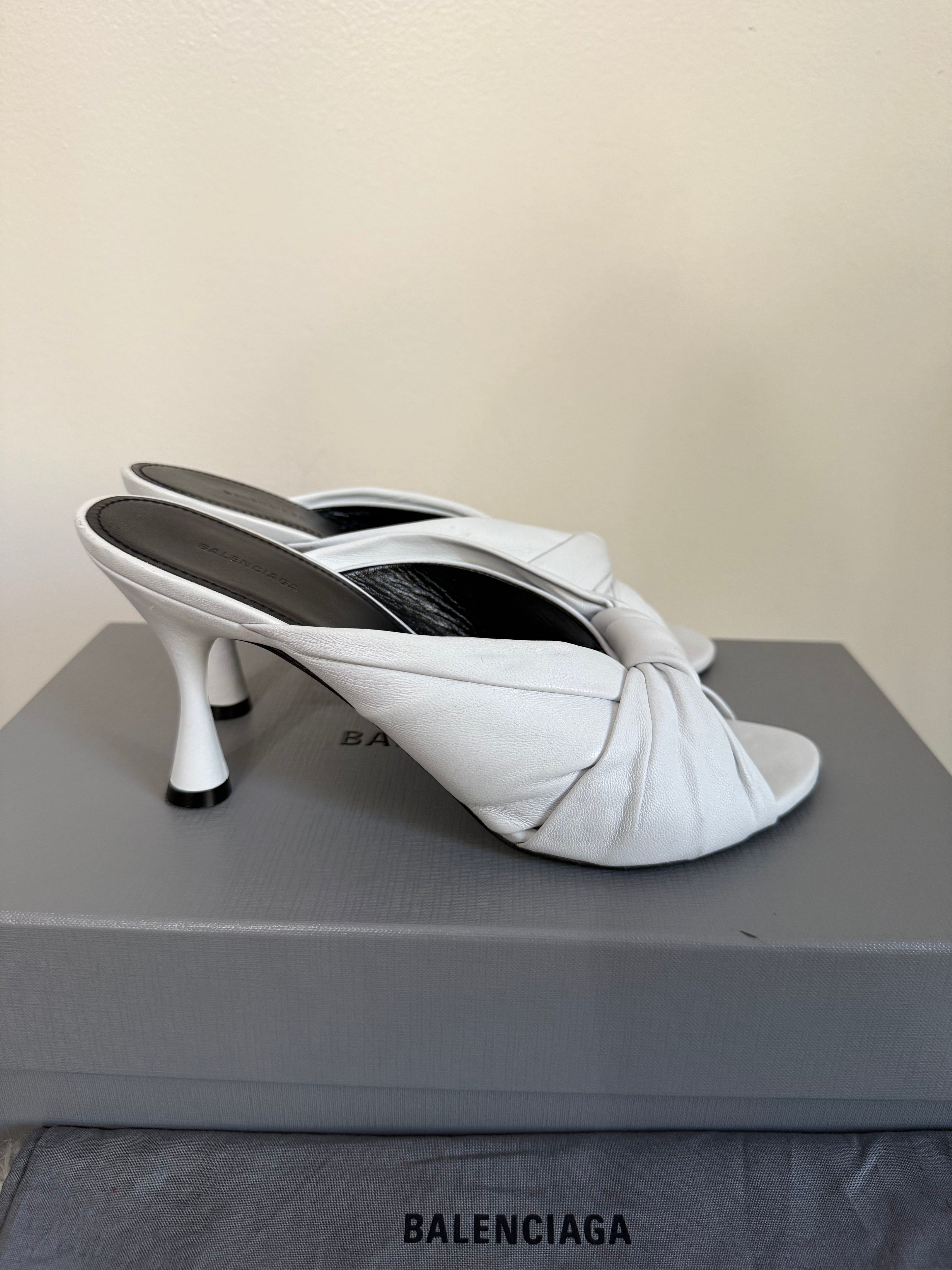 BALENCIAGA DRAPY SANDALS