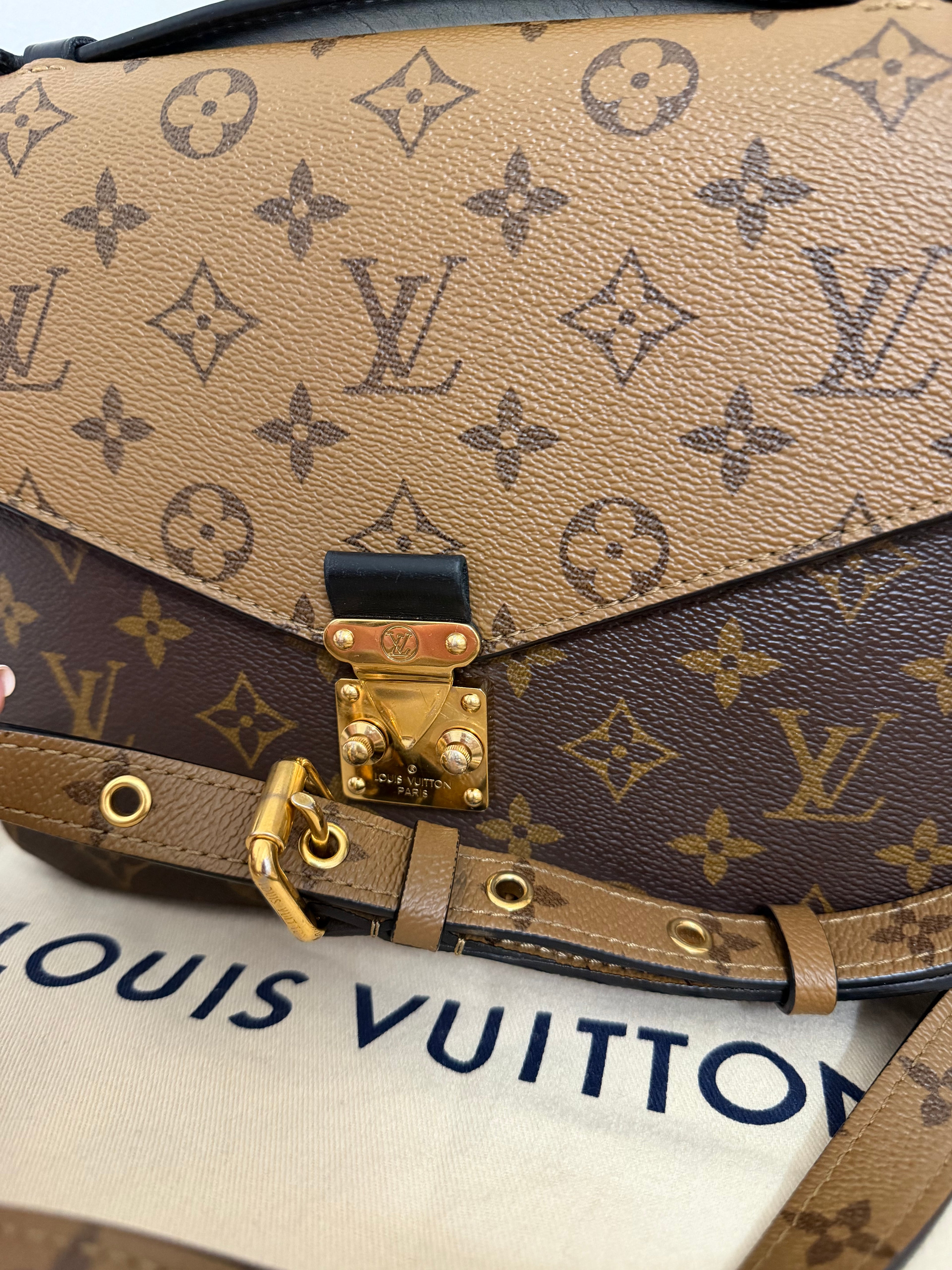 Louis Vuitton REVERSE MONOGRAM METIS