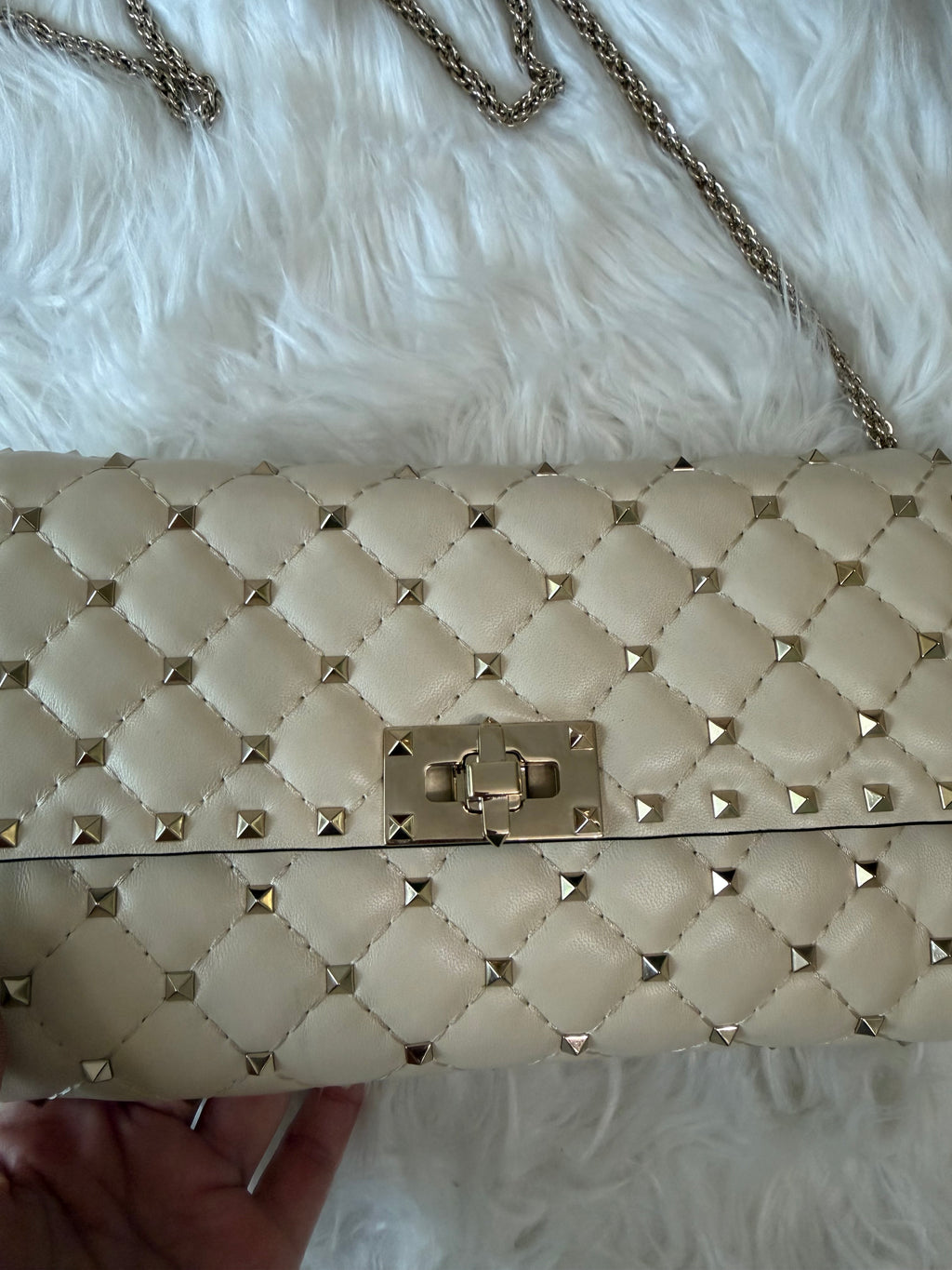 VALENTINO GARAVANI ROCKSTUD SPIKE BAG