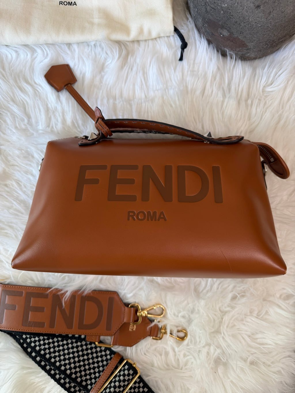 FENDI BY THE WAY BAG LEATHER BAG