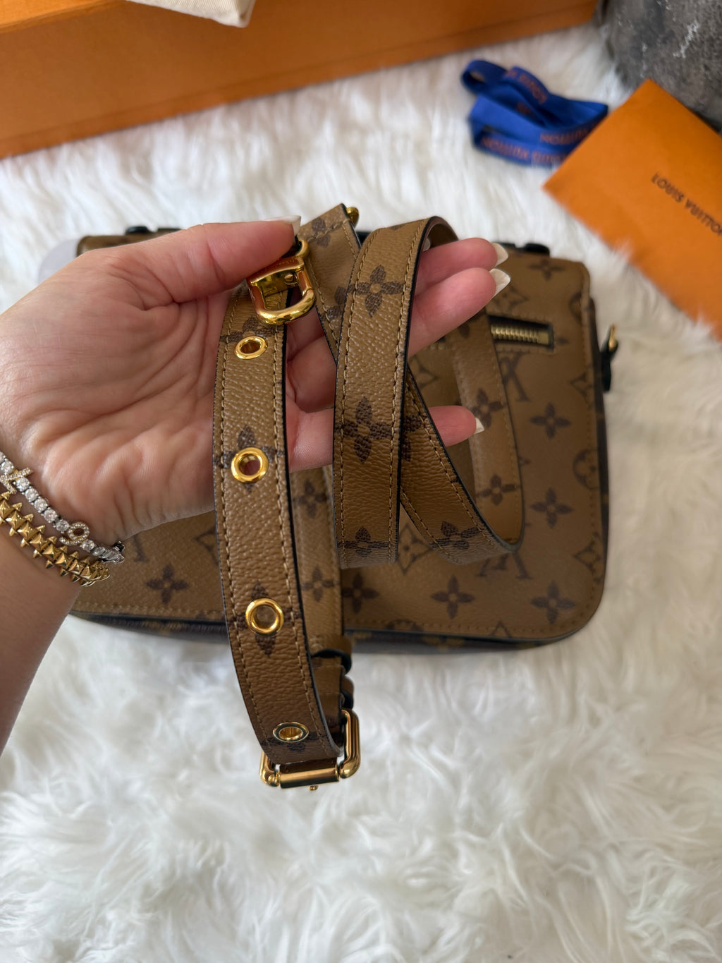 LOUIS VUITTON MONOGRAM POCHETTE METIS