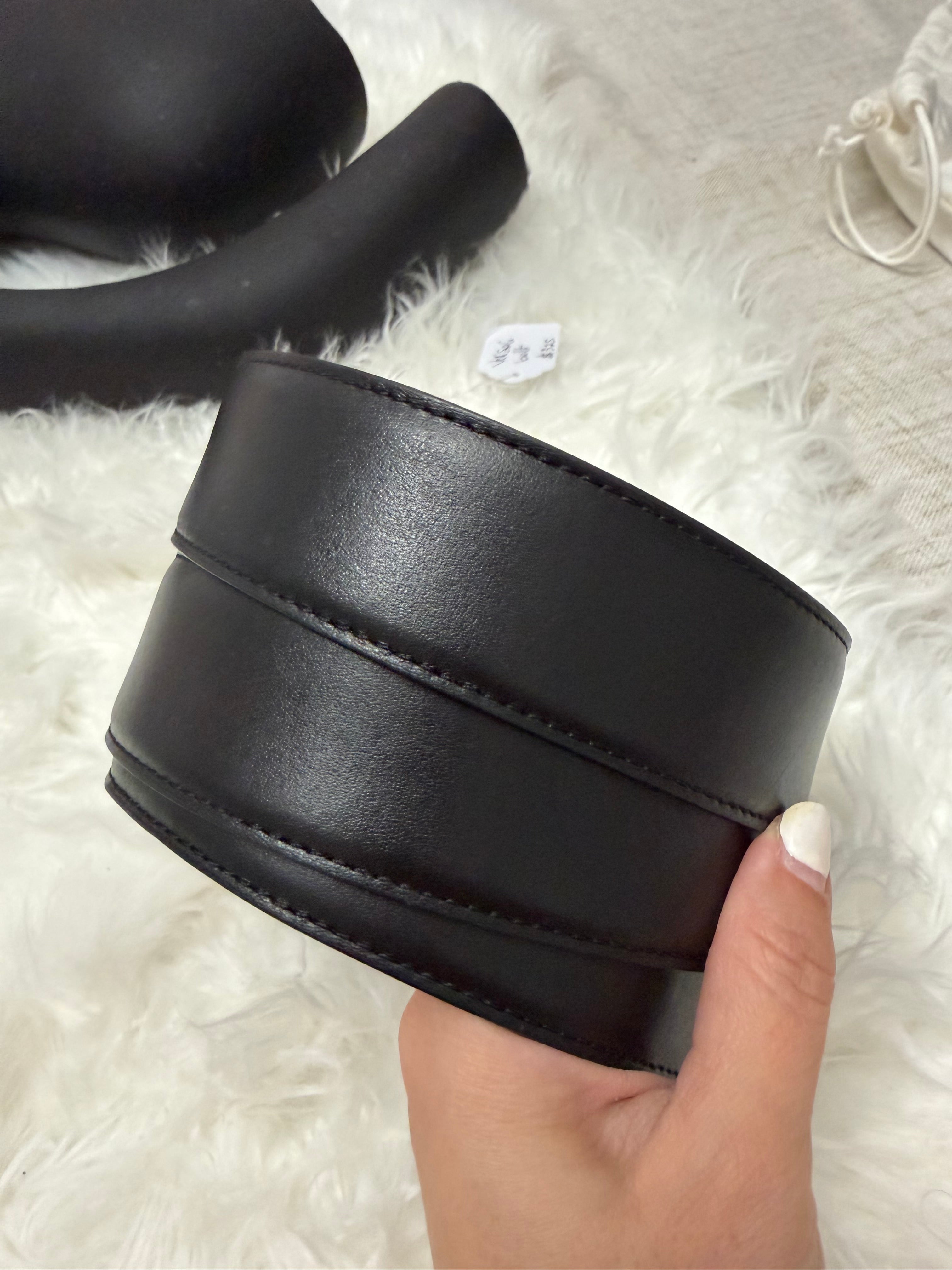 Versace Medusa head belt