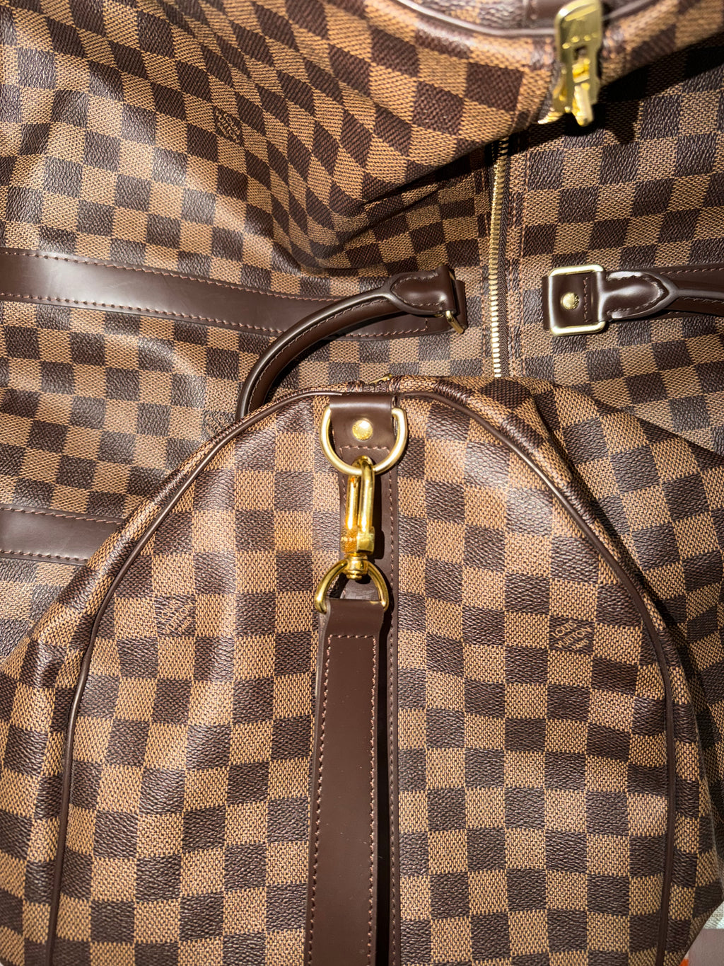 LOUIS VUITTON DAMIER EBENE SPEEDY 55