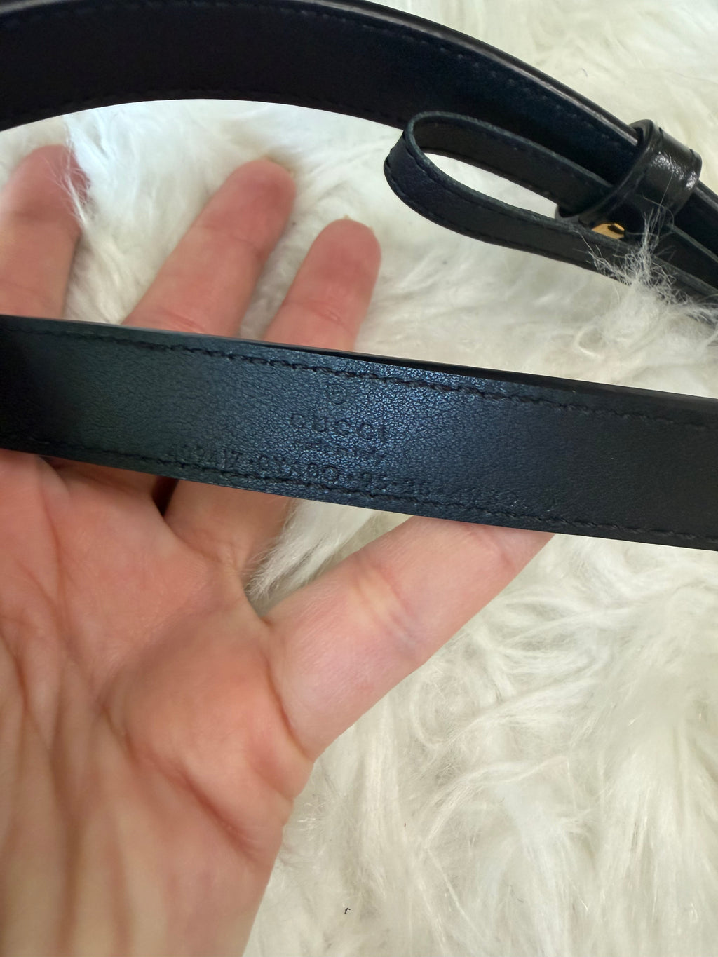 GG Marmont Leather BELT