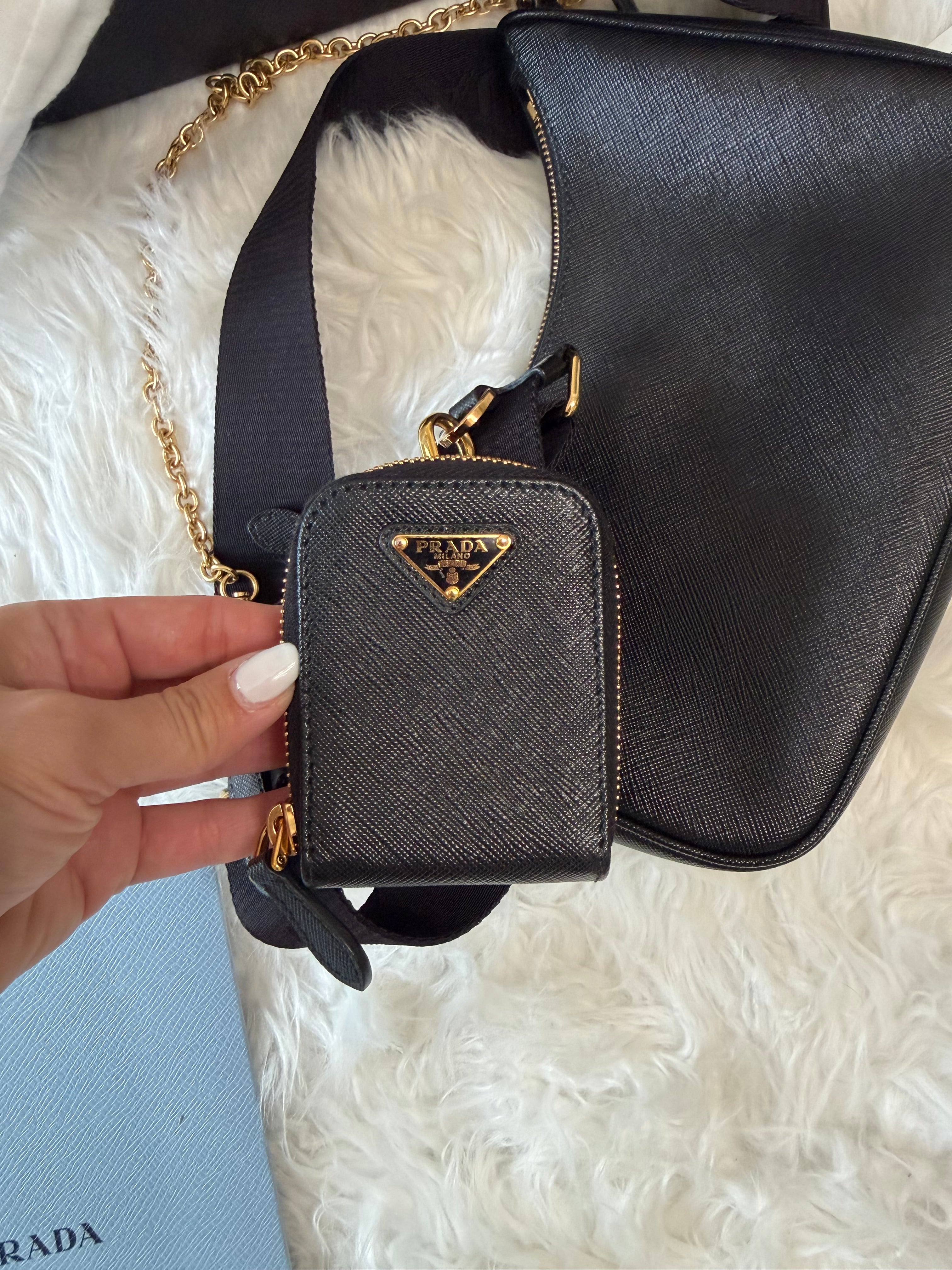 PRADA RE-EDITION SAFFIANO LEATHER BAG