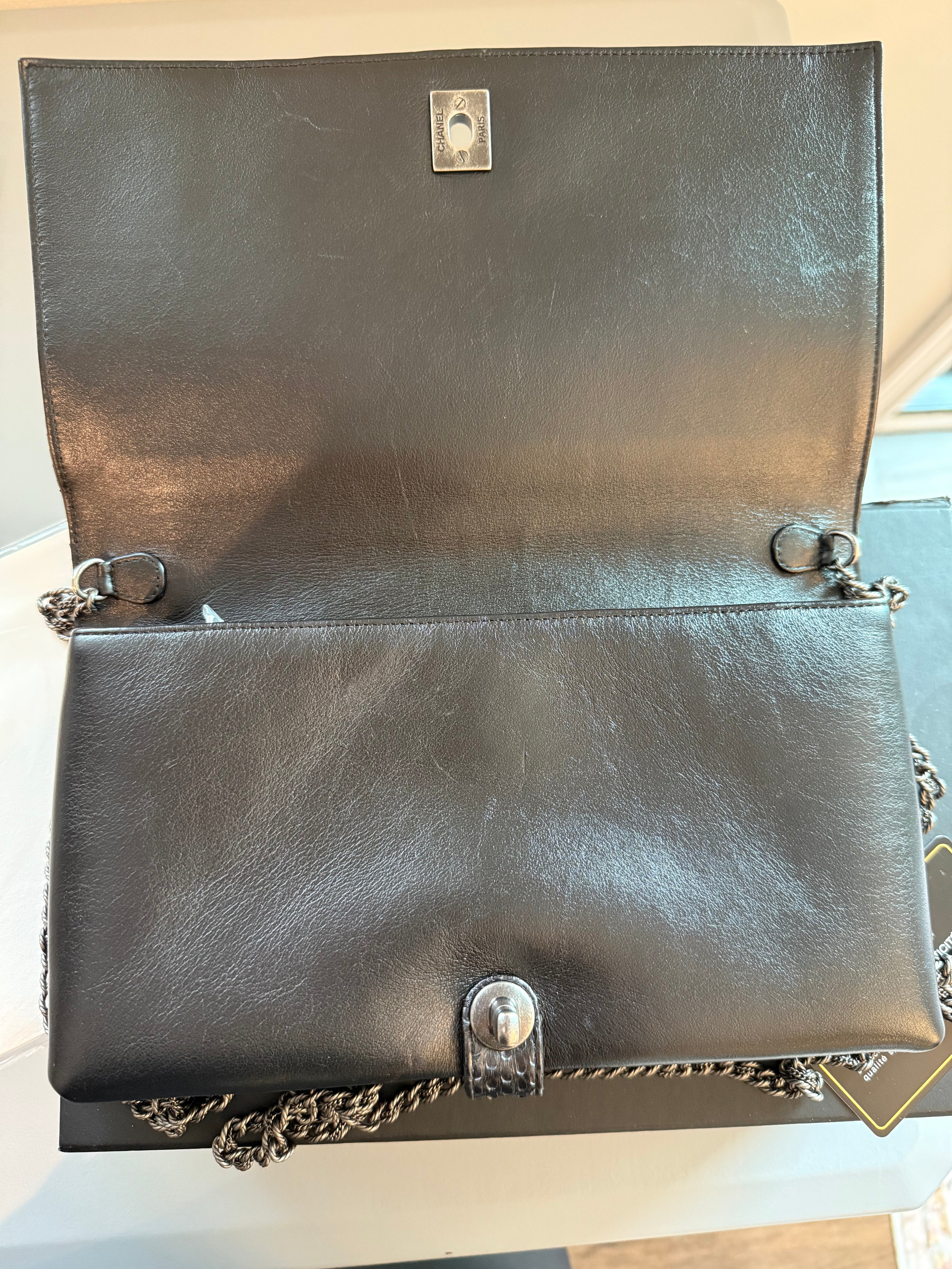 Chanel Python (Exotic) shoulder bag