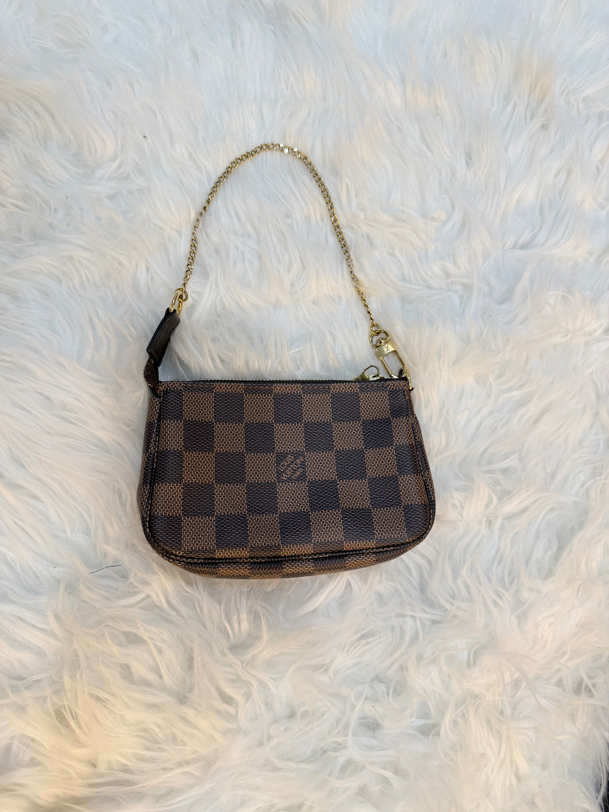 LOUIS VUITTON MINI POCHETTE DAMIER EBENE