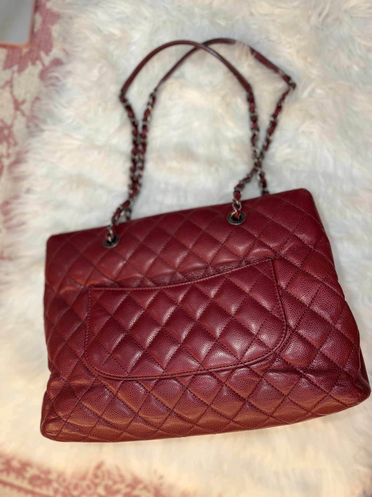 CHANEL CITY SHOPPING TOTE IN CAVIAR