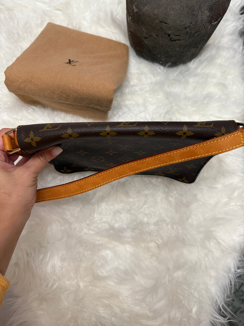Louis Vuitton Monogram Musette Tango bag