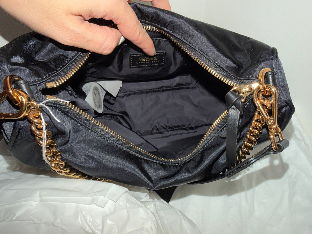 Versace Nylon Tribute Medium bag