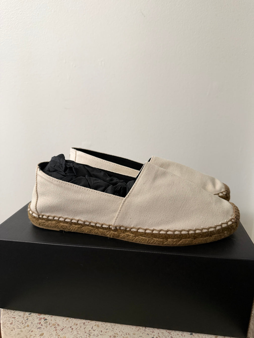 SAINT LAURENT ESPADRILLE