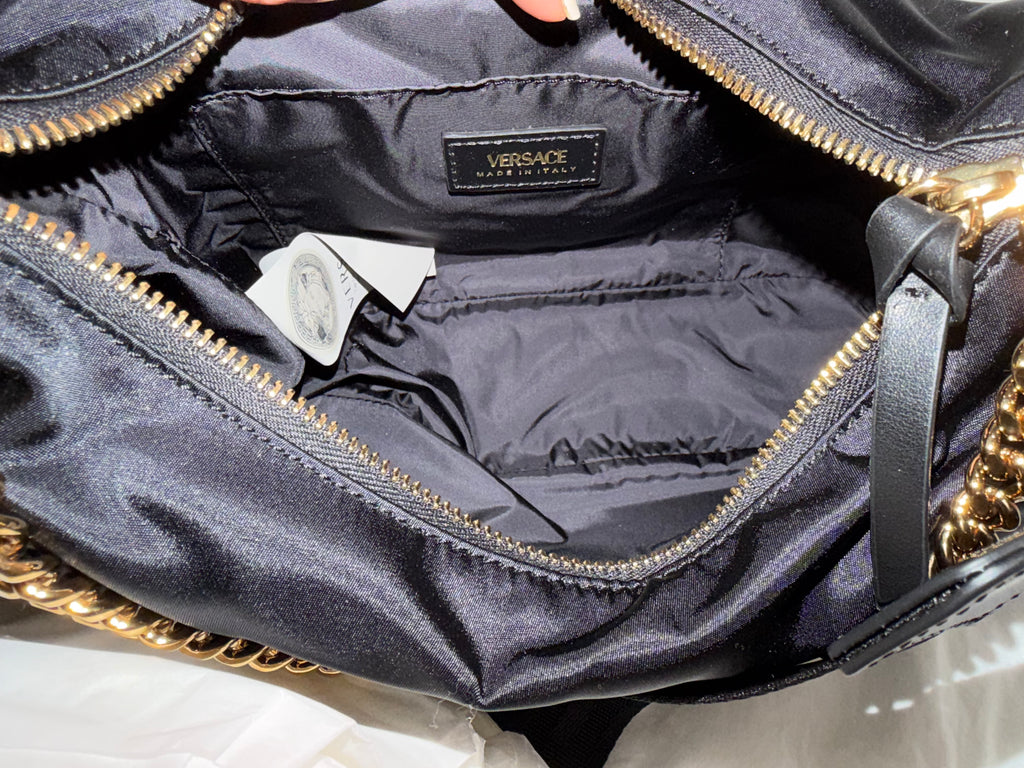 Versace Nylon Tribute Medium bag