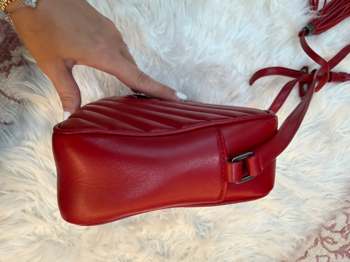 SAINT LAURENT LOU MATELASSE CAMERA BAG