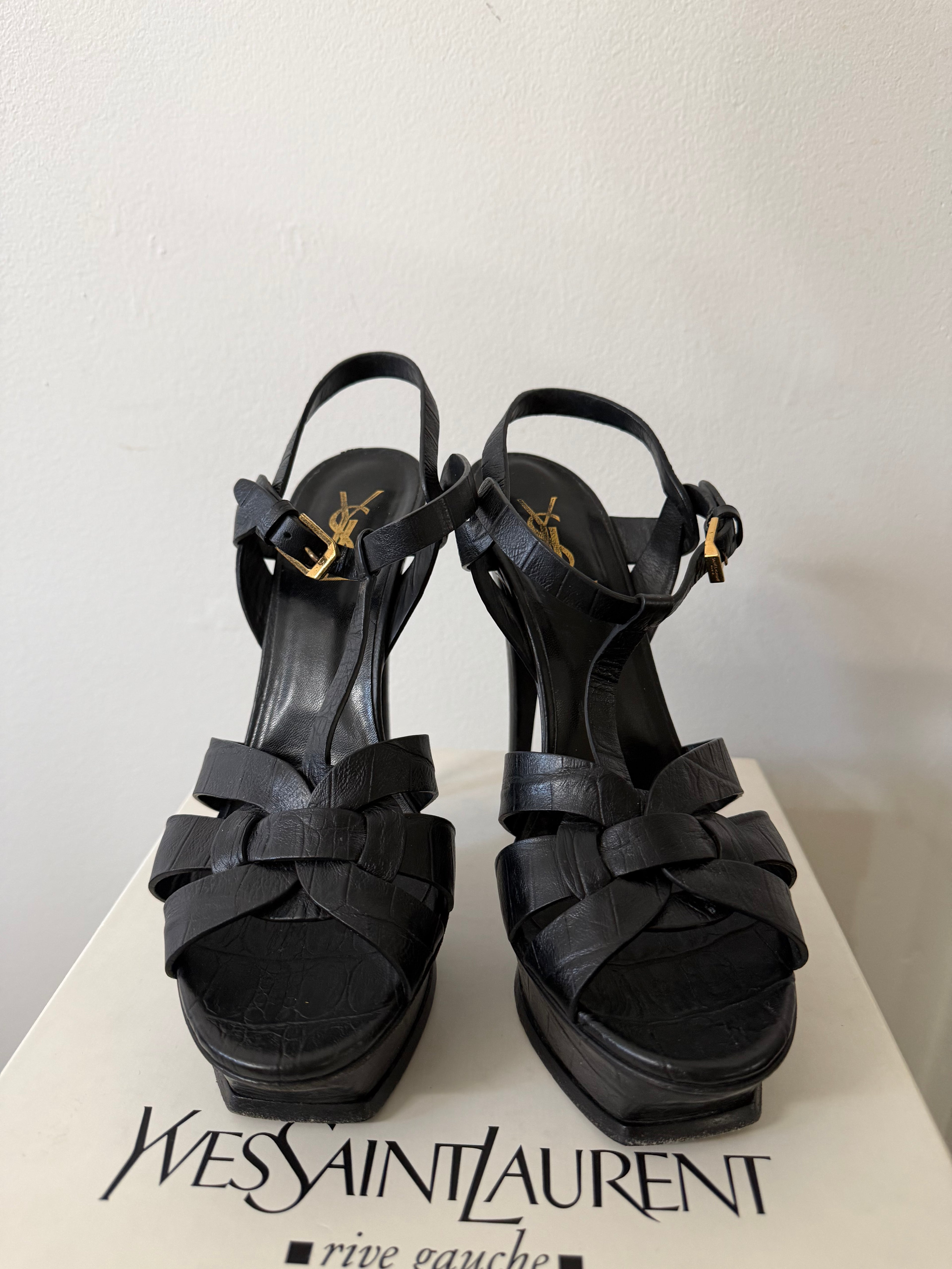 Saint Laurent Gorgeous YSL Tribute Platform