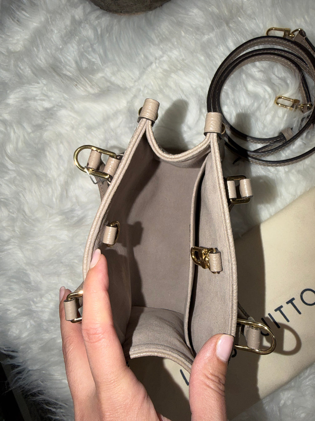 LOUIS VUITTON GIANT FELICIE ON THE GO BB BAG