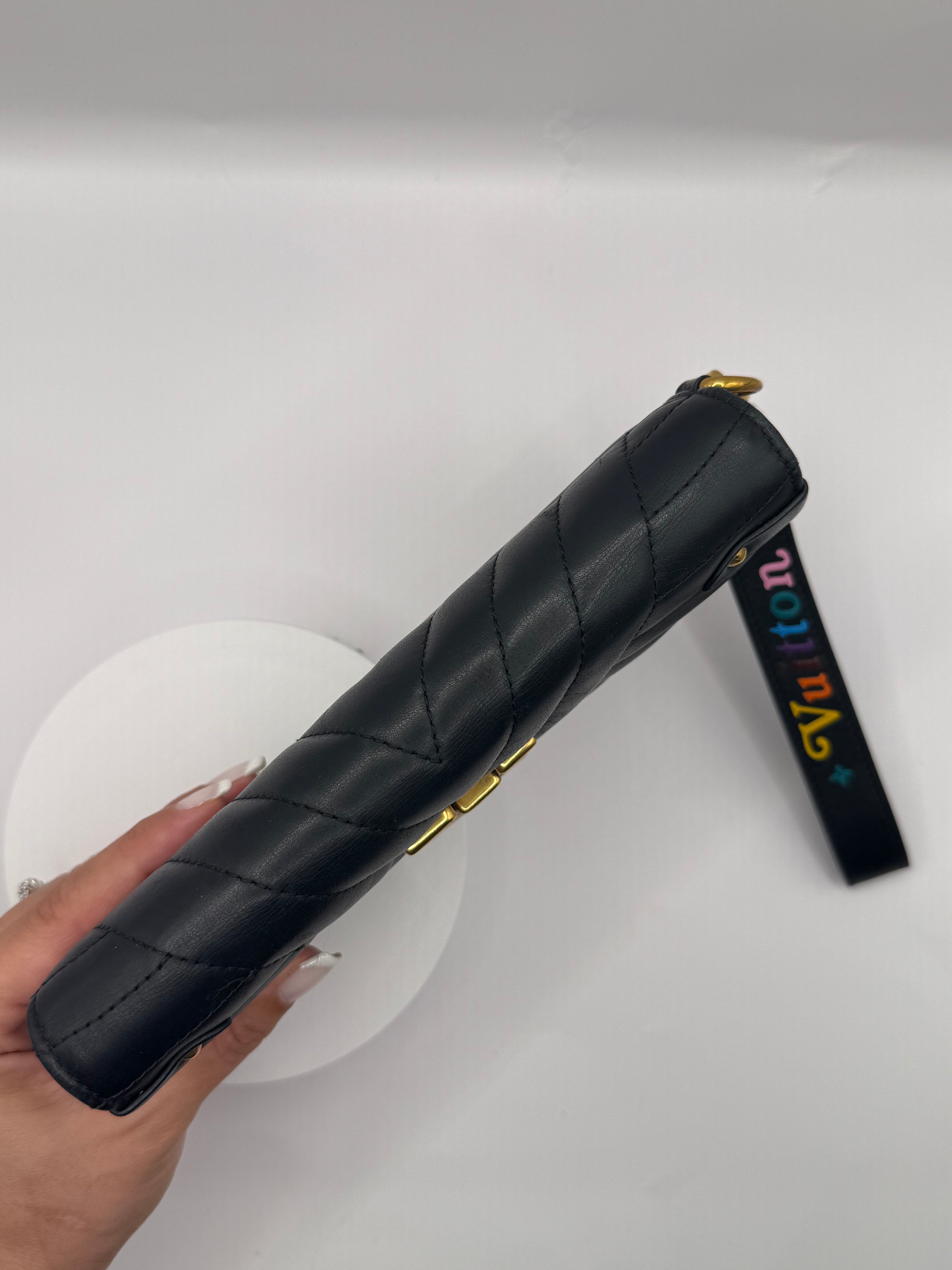 LOUIS VUITTON NEW WAVE QUILTED LONG WALLET