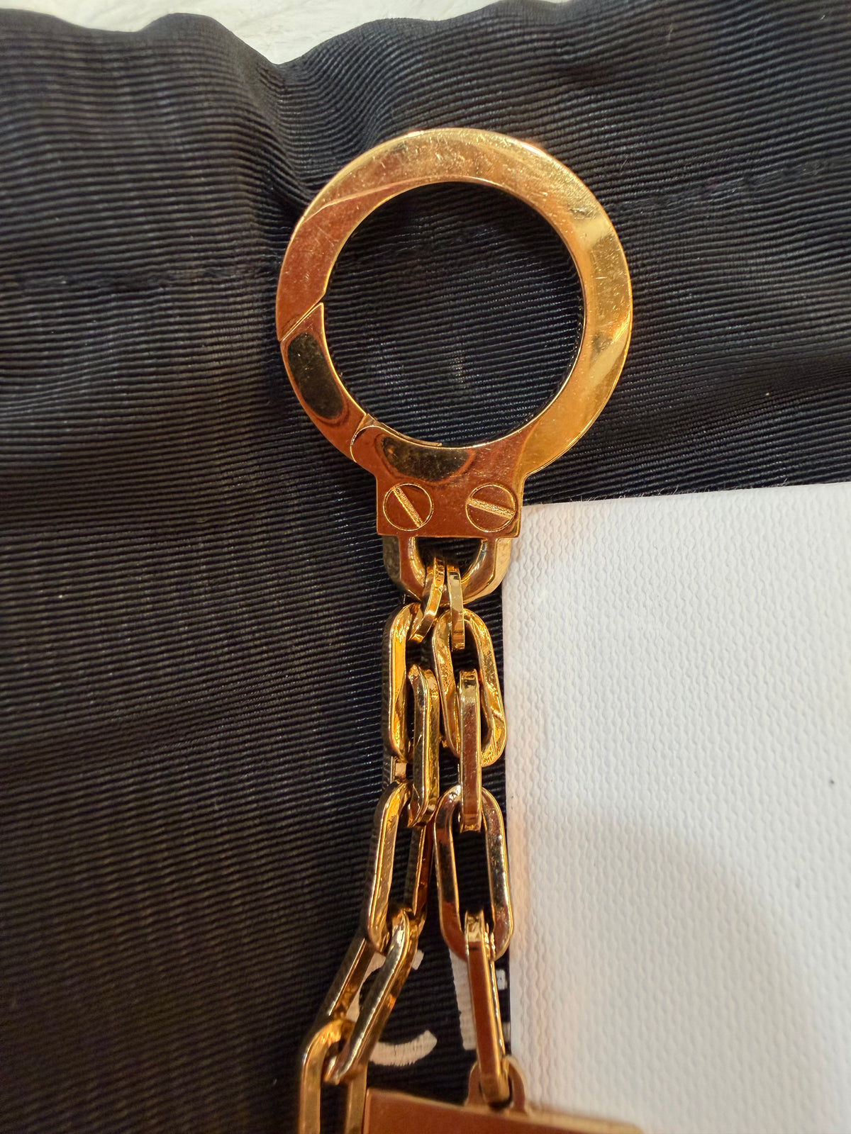 CELINE TRIUMPH CHARM KEYCHAIN