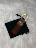 GUCCI OPHIDIA WEB KEYCHAIN