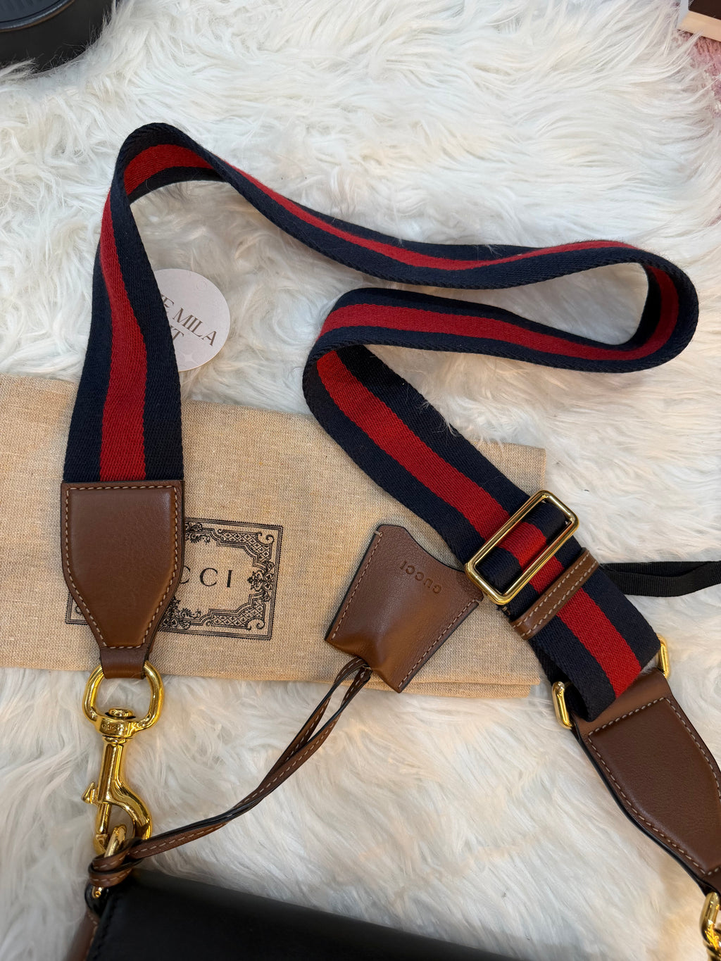 GUCCI PADLOCK SMALL GG SUPREME SHOULDER BAG