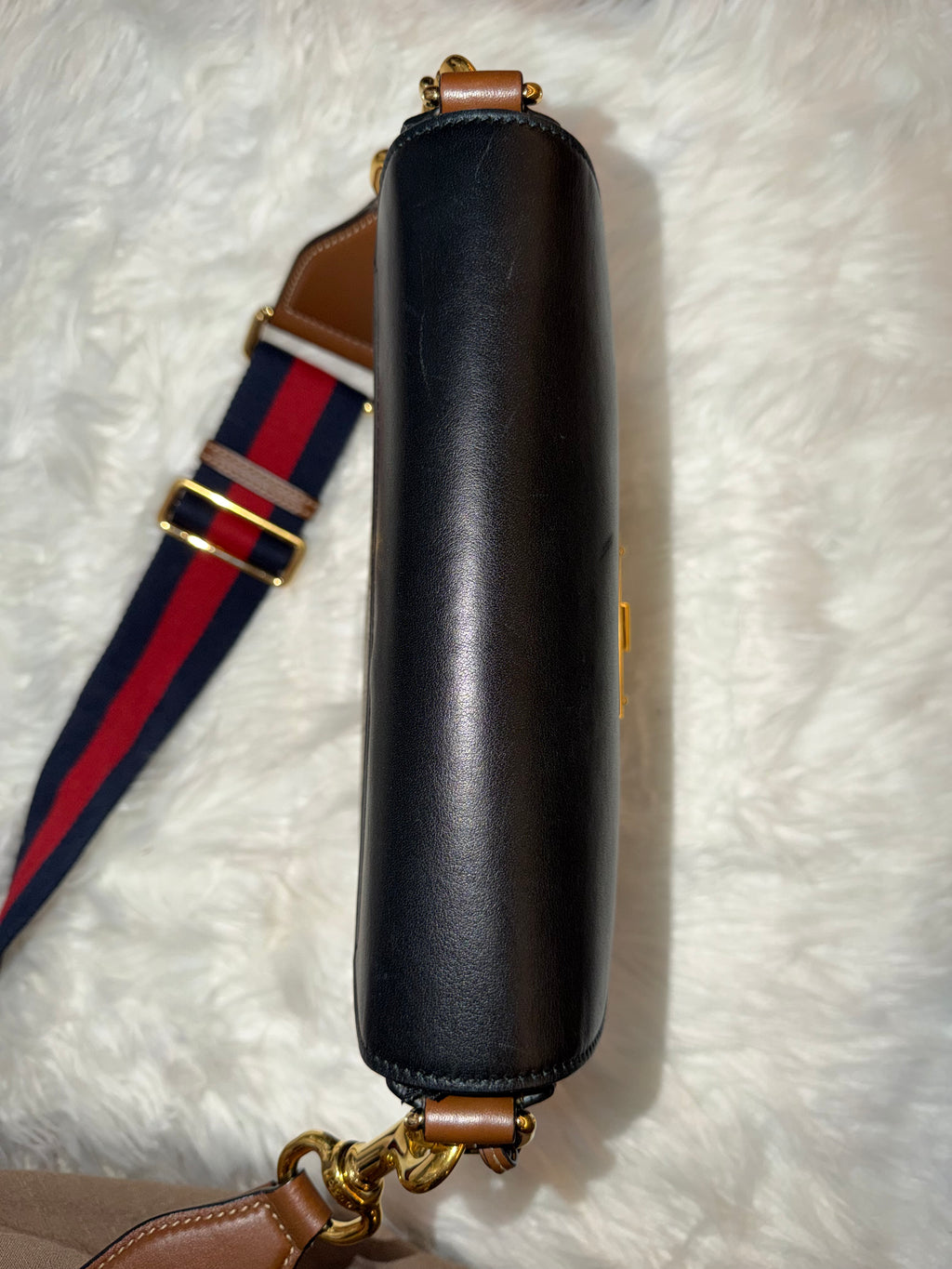 GUCCI PADLOCK SMALL GG SUPREME SHOULDER BAG