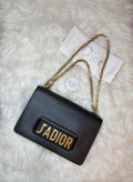 DIOR J'ADIOR FLAP BAG WITH CHAIN