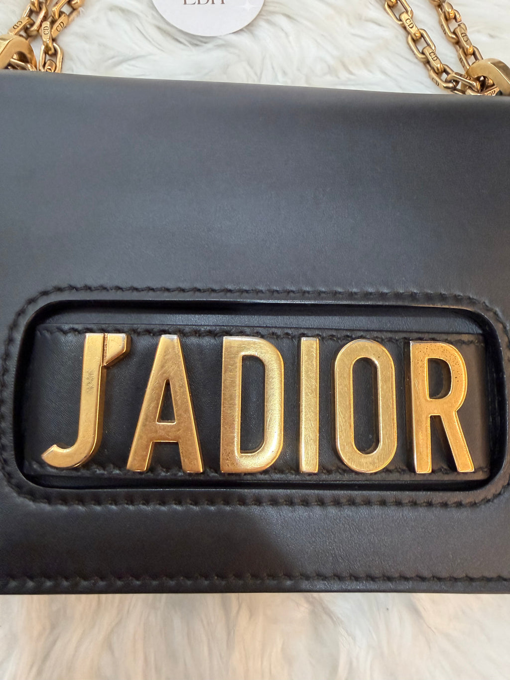 DIOR J'ADIOR FLAP BAG WITH CHAIN