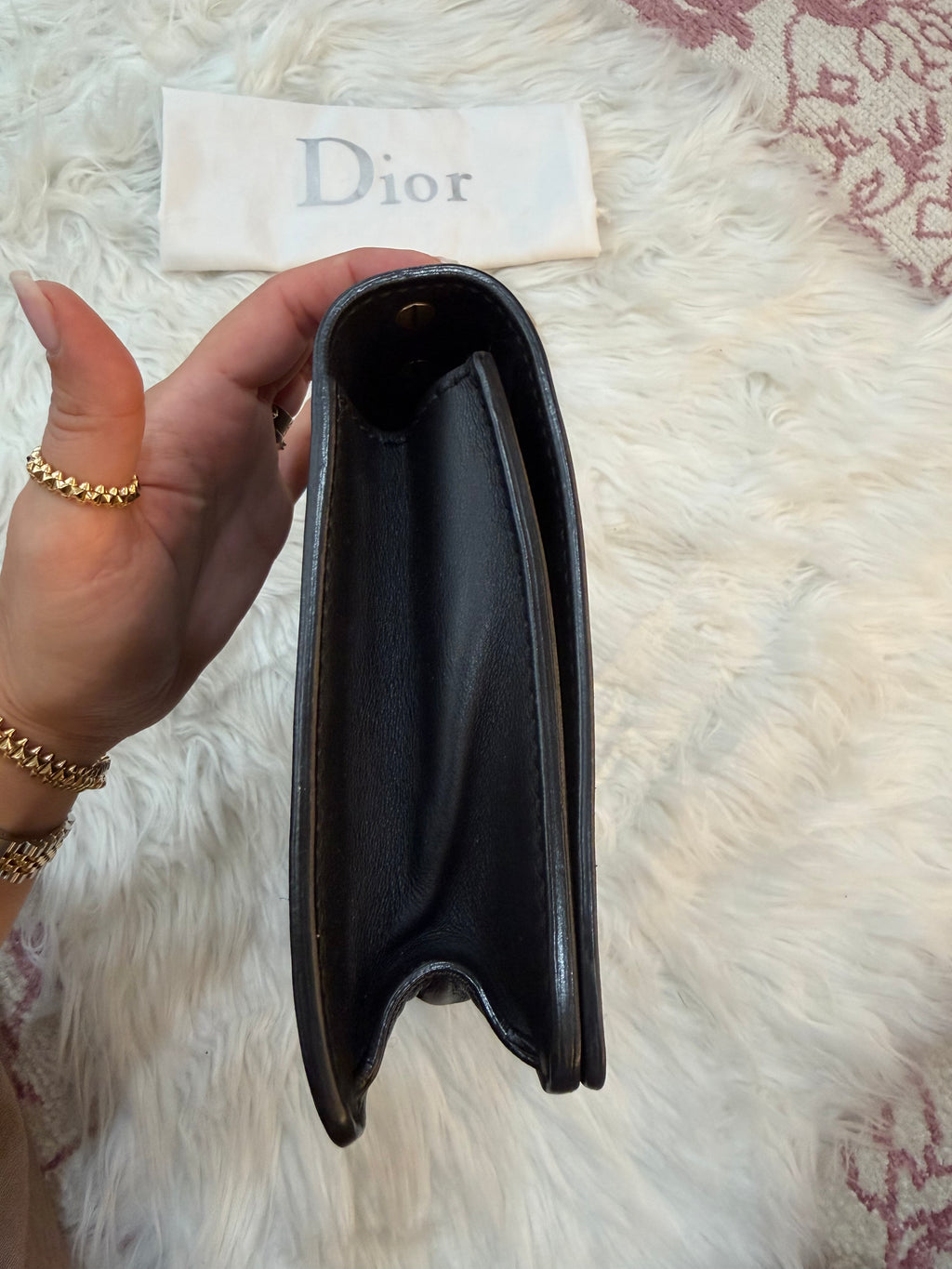 DIOR J'ADIOR FLAP BAG WITH CHAIN