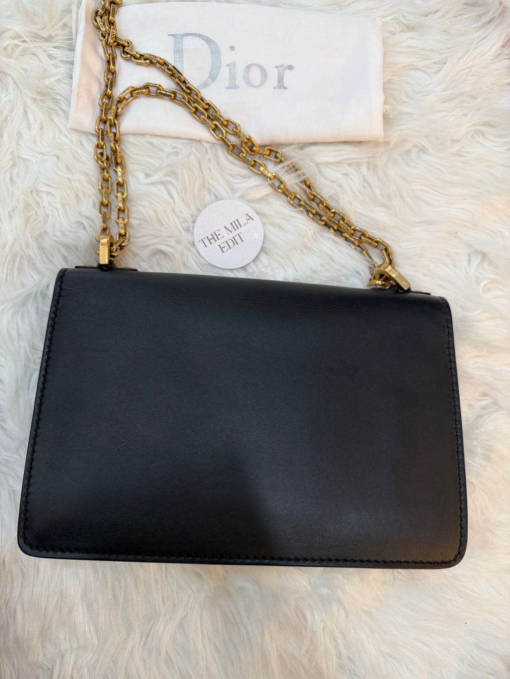 DIOR J'ADIOR FLAP BAG WITH CHAIN