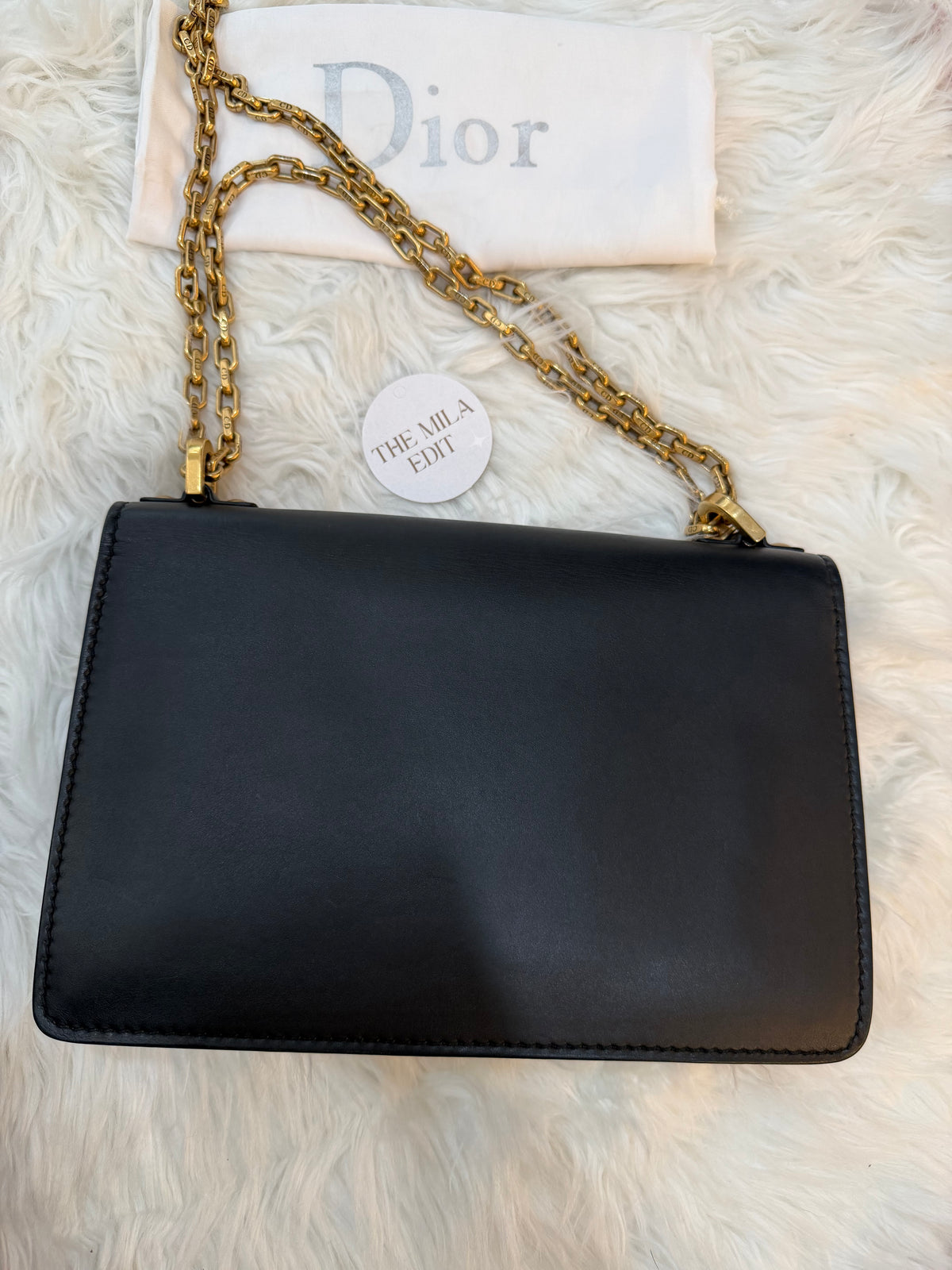 DIOR J'ADIOR FLAP BAG WITH CHAIN