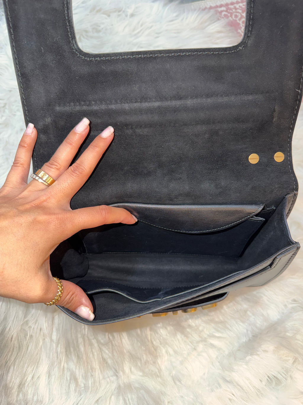 DIOR J'ADIOR FLAP BAG WITH CHAIN