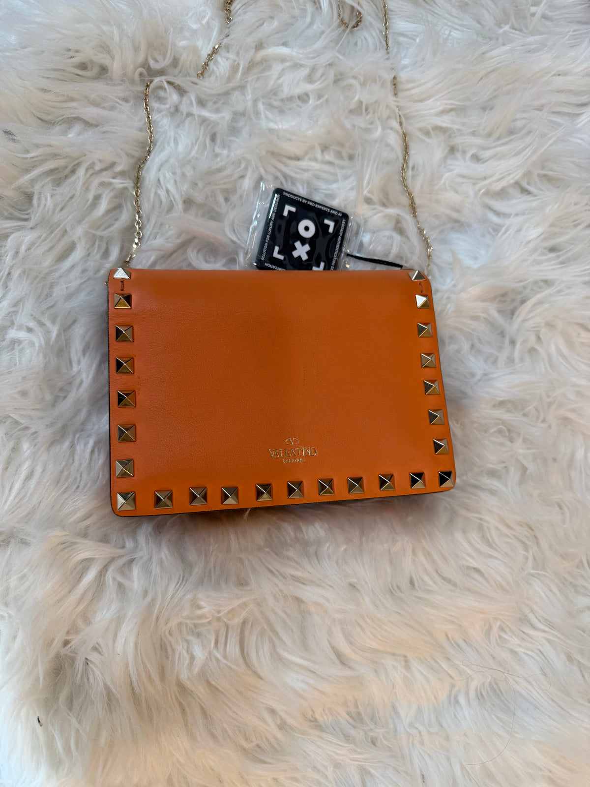 VALENTINO GARAVANI ROCKSTUD SMALL FLAP CROSSBODY BAG