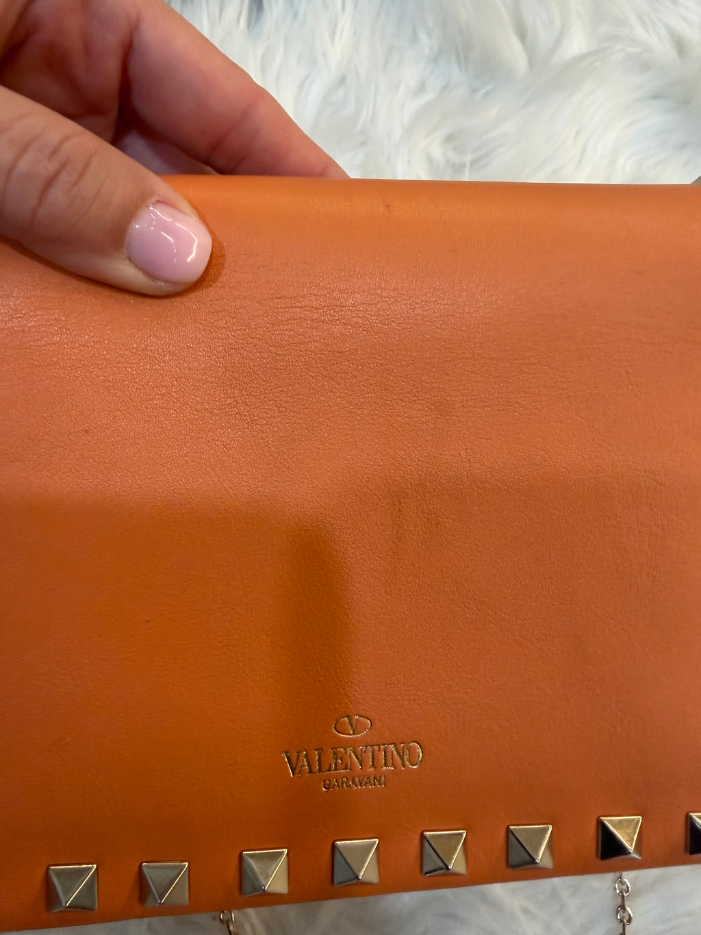 VALENTINO GARAVANI ROCKSTUD SMALL FLAP CROSSBODY BAG