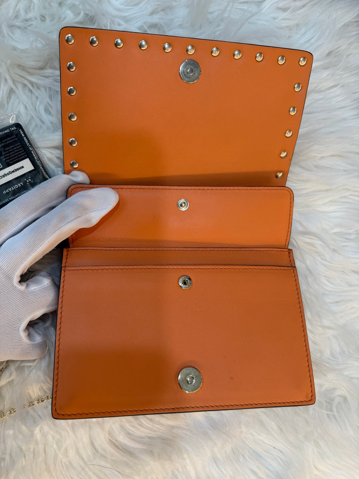 VALENTINO GARAVANI ROCKSTUD SMALL FLAP CROSSBODY BAG
