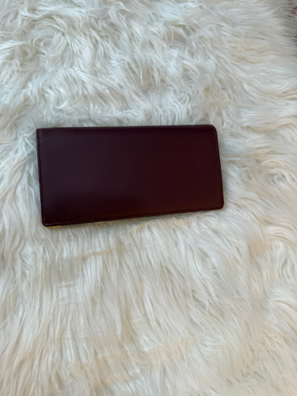 CARTIER FLAP WALLET SMOOTH LEATHER