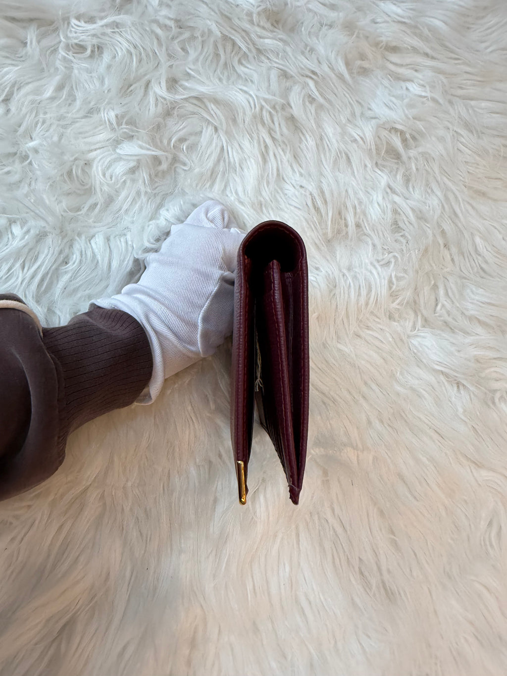 CARTIER FLAP WALLET SMOOTH LEATHER