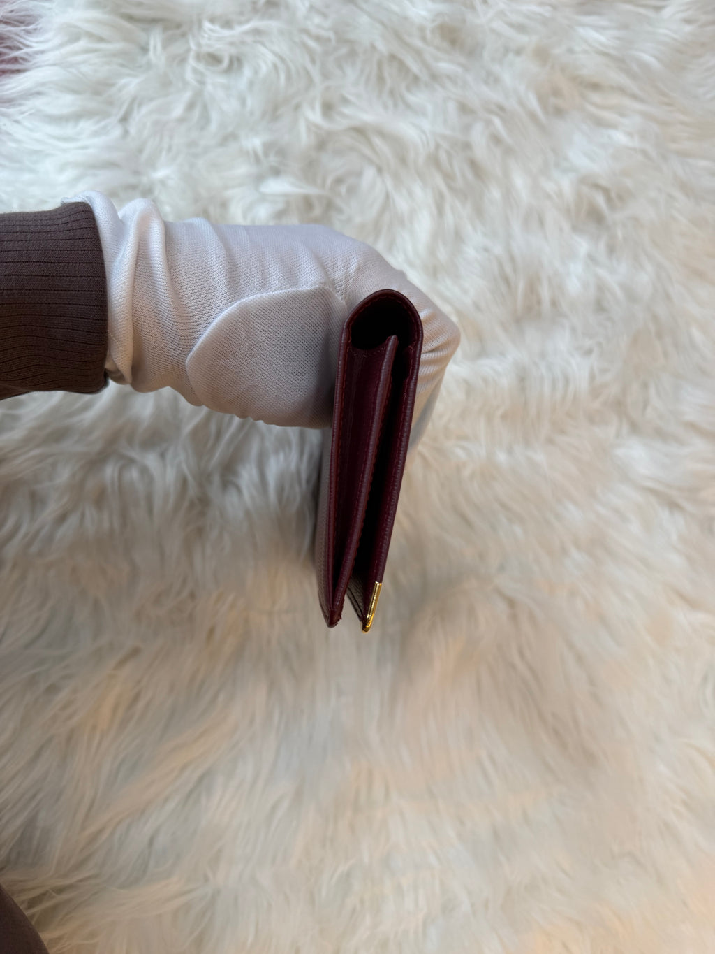 CARTIER FLAP WALLET SMOOTH LEATHER