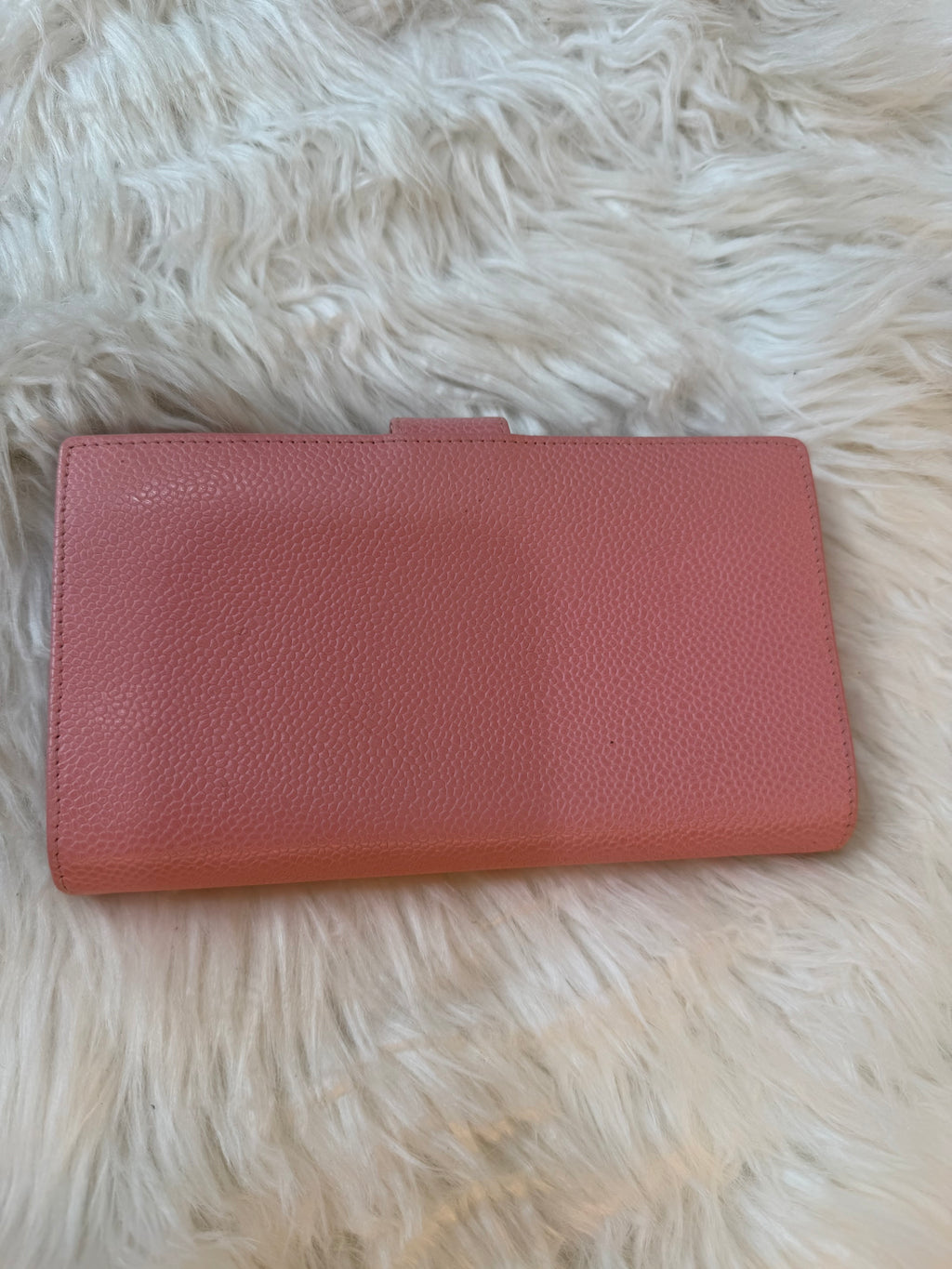 CHANEL TIMELESS CC FRENCH WALLET IN CAVIAR LEATHER