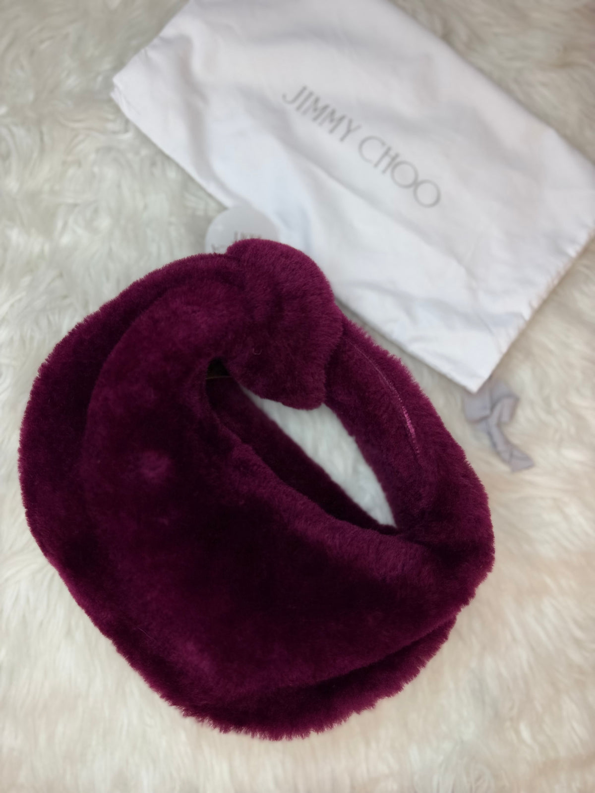 BOTTEGA VENETA JODIE SHEARLING SMALL HOBO BAG
