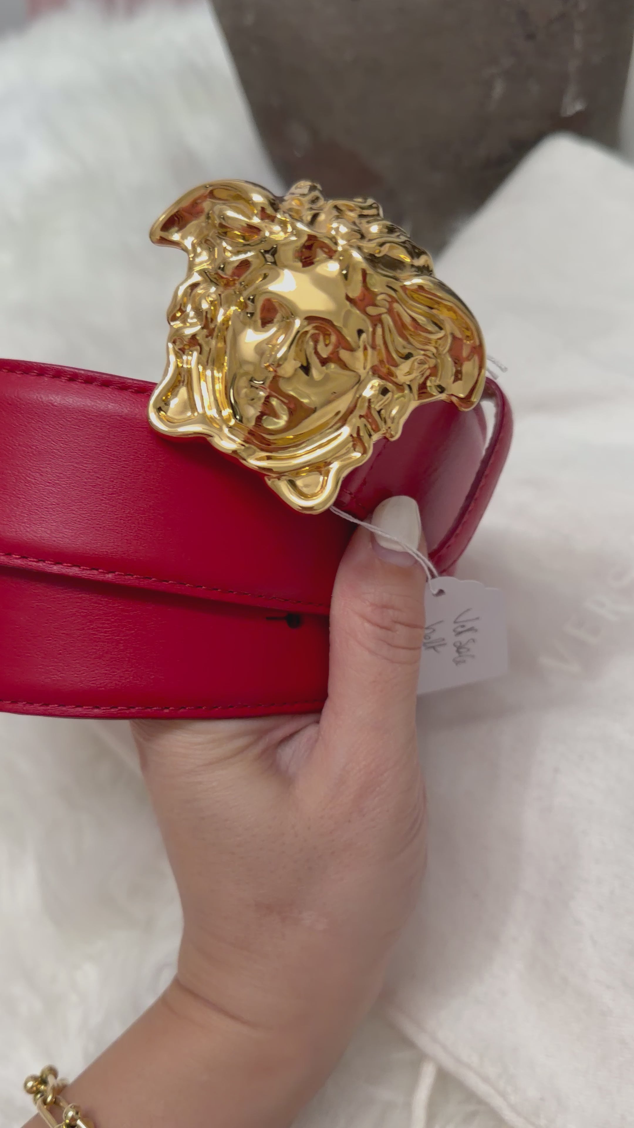 Versace Medusa Head Belt